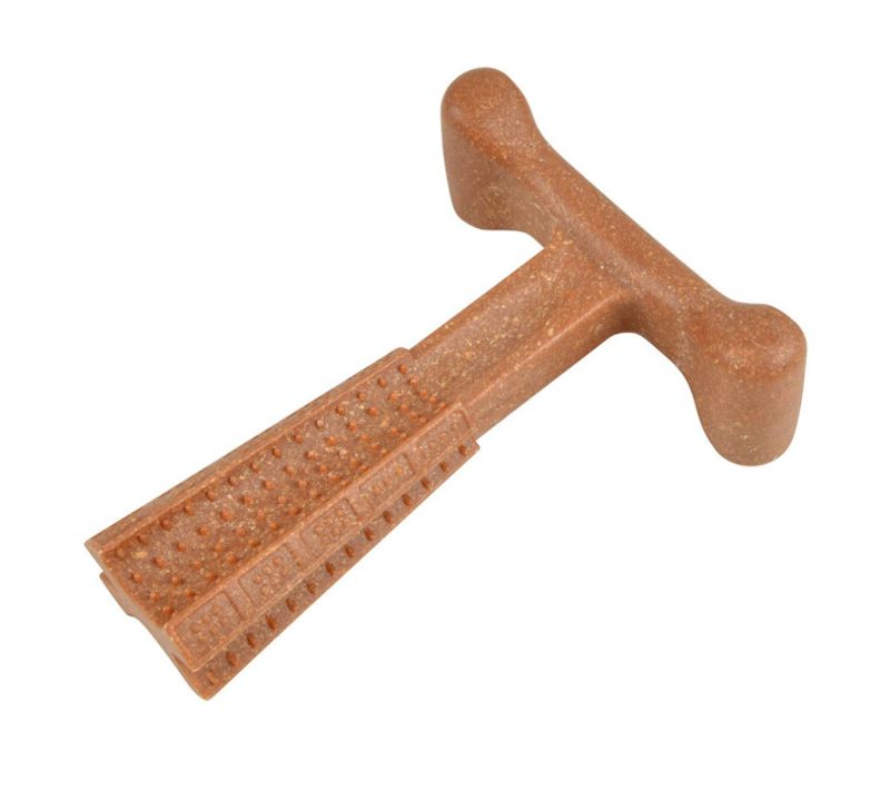 Os à Mâcher Pour Chien "poulet" 14cm Marron