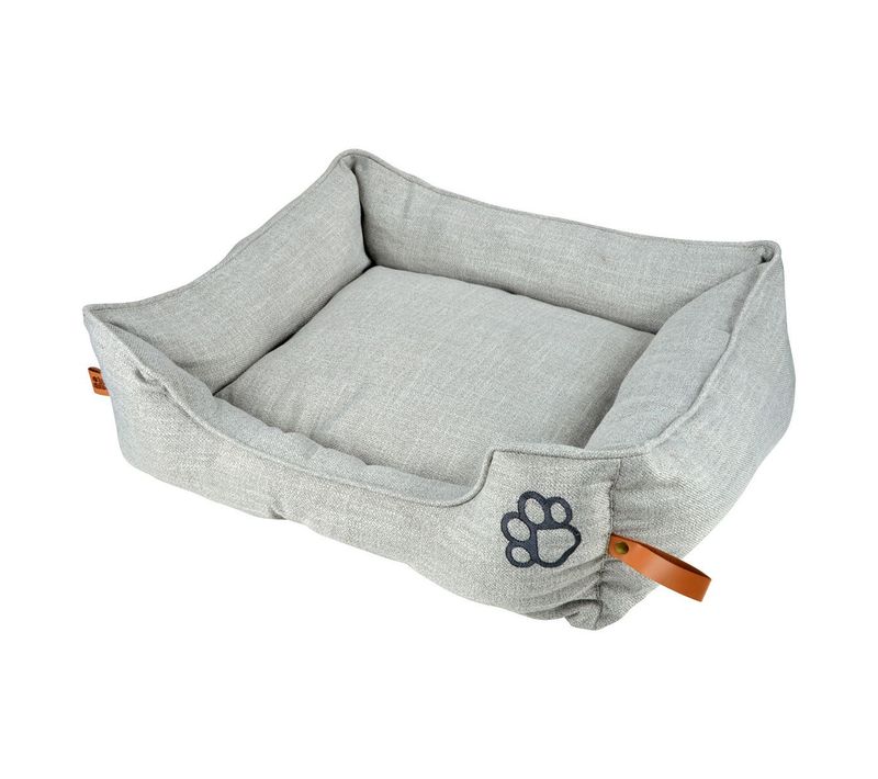 Panier Rectangle Chien et Chat "city" 75cm Gris Clair