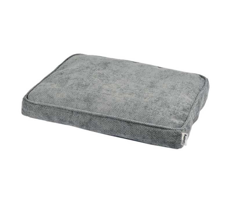 Coussin Pour Chien et Chat En Velours "granit" 80cm Gris