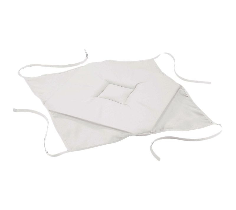 Galette De Chaise "essentiel" 40x40cm Blanc