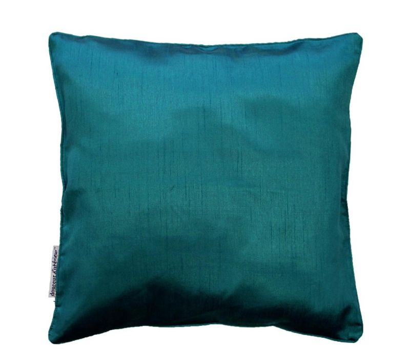 Housse De Coussin "shana" 40 X 40 cm Bleu