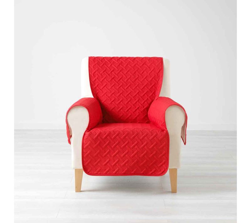 Protège Fauteuil "lounge" 165x179cm Rouge