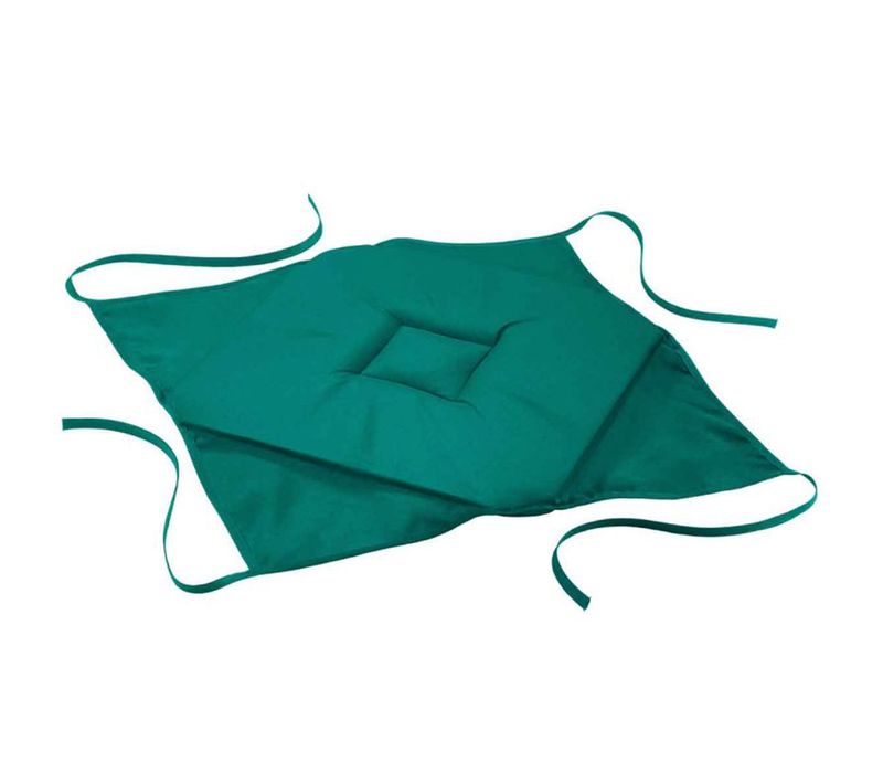 Galette De Chaise "essentiel" 40x40cm émeraude