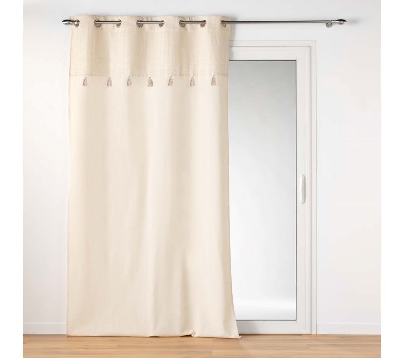 Voilage 140x240 cm IZIGOLD Naturel