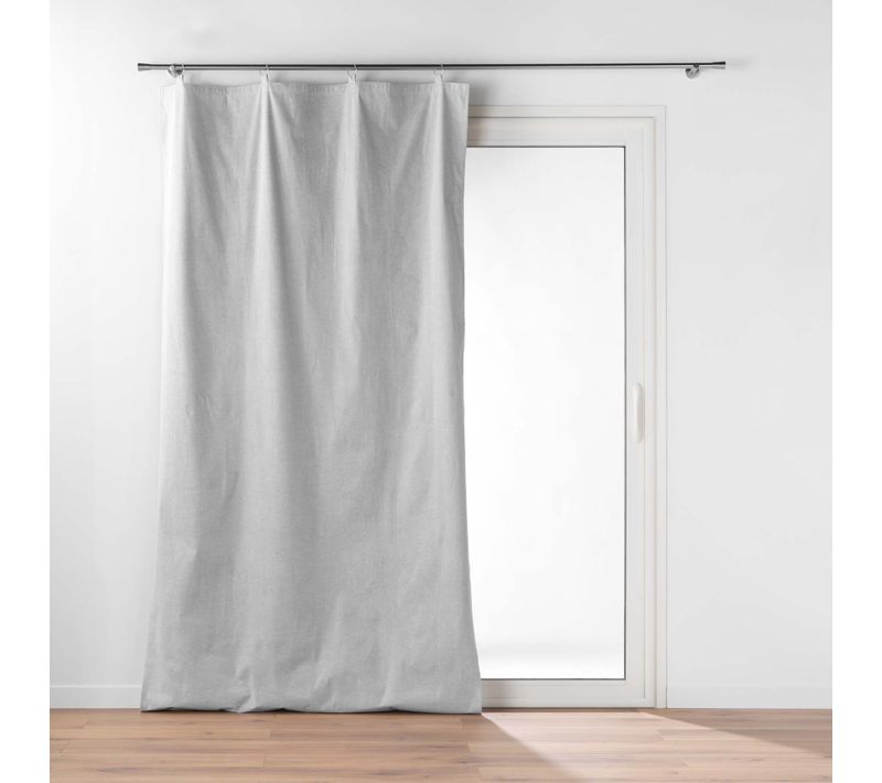 Doublure Thermique Avec Anneaux Pour Rideaux - 130x230 - Gris