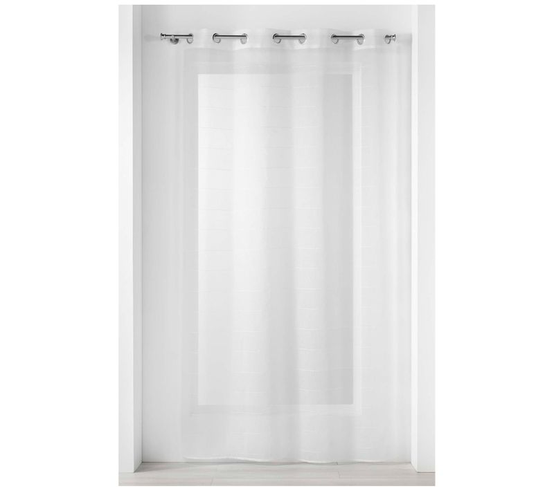 Voilage 140x240 cm NINON Blanc