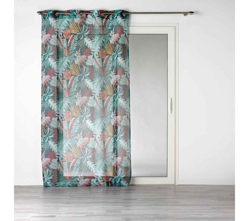 Rideau Voilage à Oeillets "jacala Ii" 140x240cm Bleu