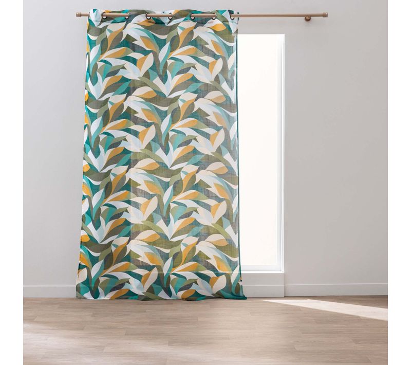 Rideau Voilage à Oeillets "swan" 140x240cm Multicolore