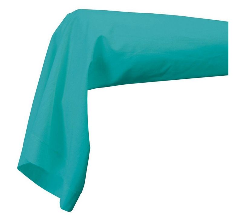 Taie De Traversin "lina" 85x185cm Bleu Outremer