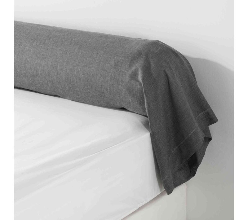 Taie De Traversin Actually Anthracite 140 Cm (traversin)