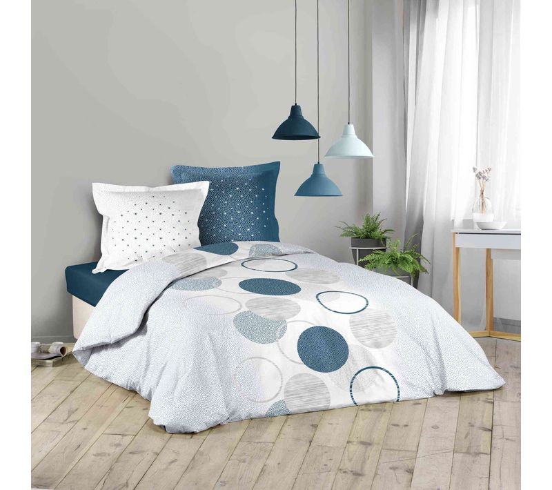 Parure De Lit Voie Lactée Blanc 240x220