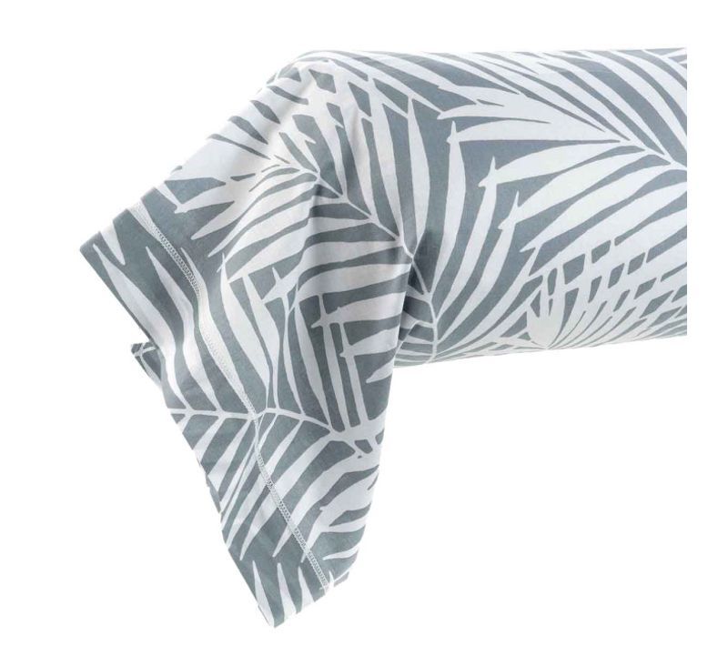 Taie De Traversin "botania" 85x185cm Sauge