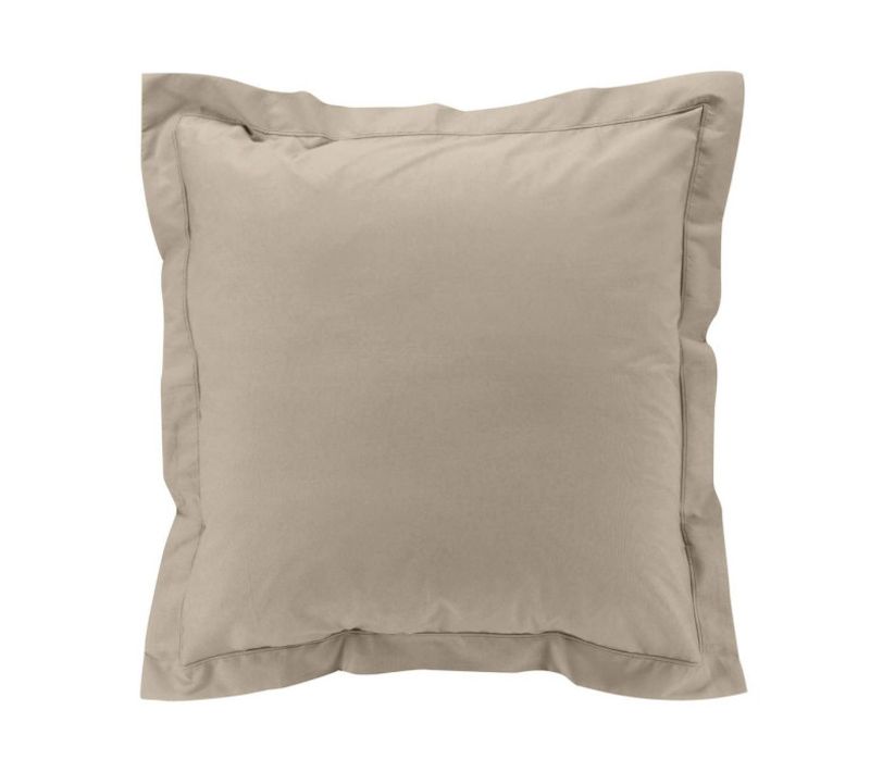 Taie D'oreiller "percaline" 63x63cm Sable