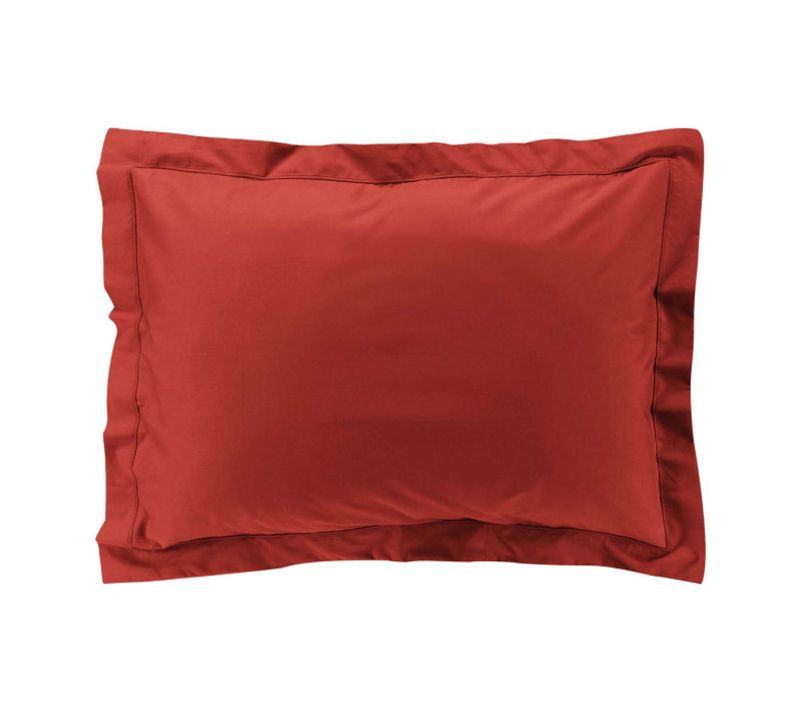 Taie D'oreiller "percaline" 50x70cm Tomette