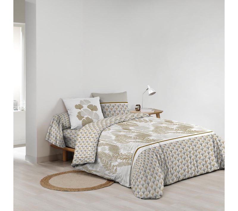 Parure De Lit 6 Pièces Melisse – 260 X 240 Cm – 100% Coton – 42 Fils/cm²