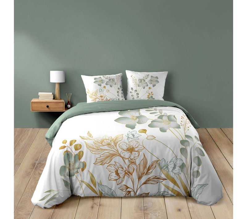 Parure De Lit 3 Pièces 240 X 220 Cm – Coton 42 Fils – Lolita