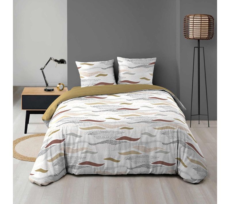 Parure De Lit 3 Pièces "zenith" 240x220cm Multicolore