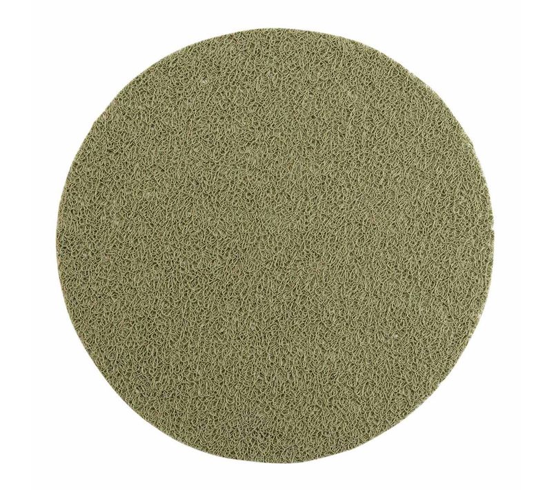 Set De Table Rond "tortilla" 38cm Vert Clair