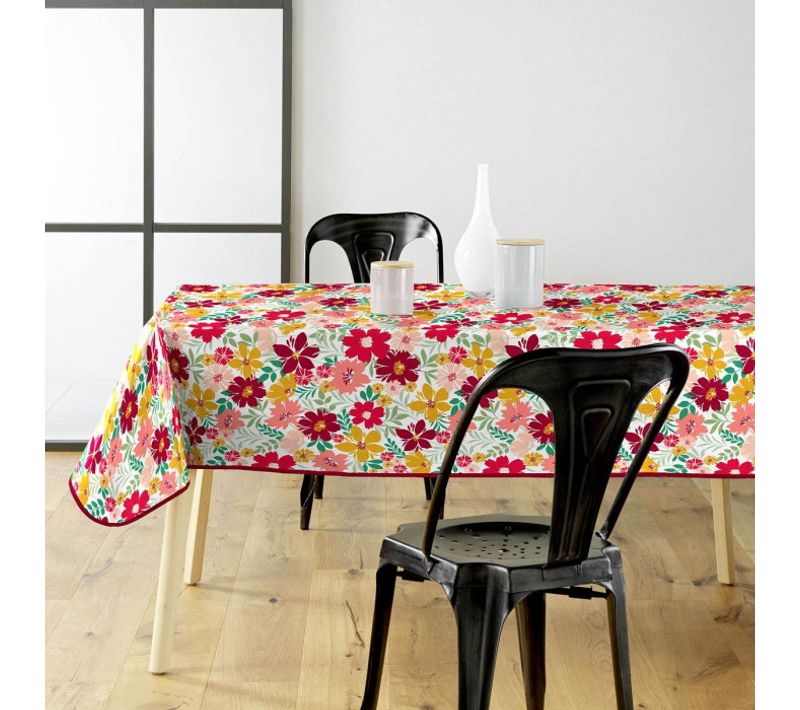 Nappe Toile Cirée Imprimé "milly" 140x240cm Multicolore