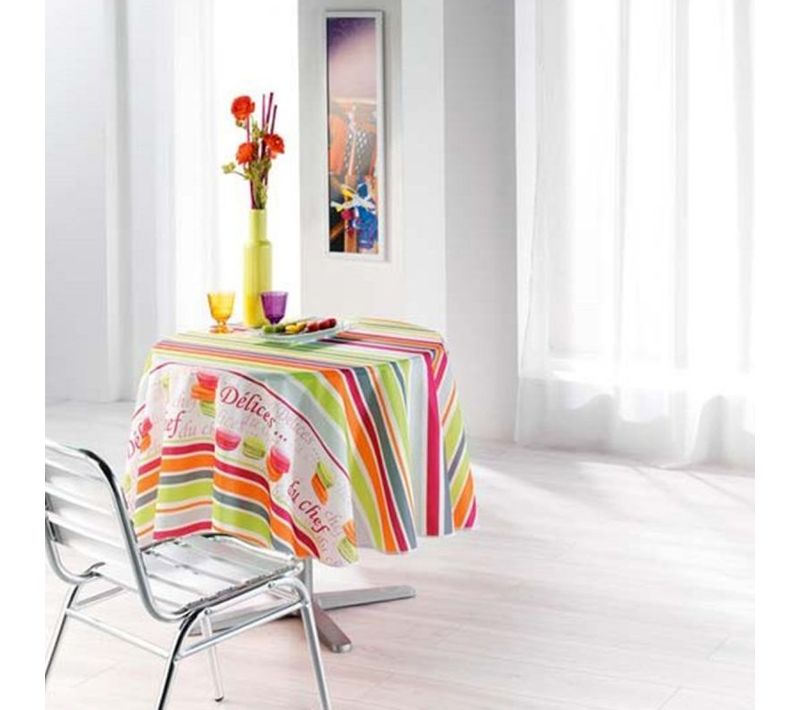 Nappe Sucrerie Ronde D. 180 cm