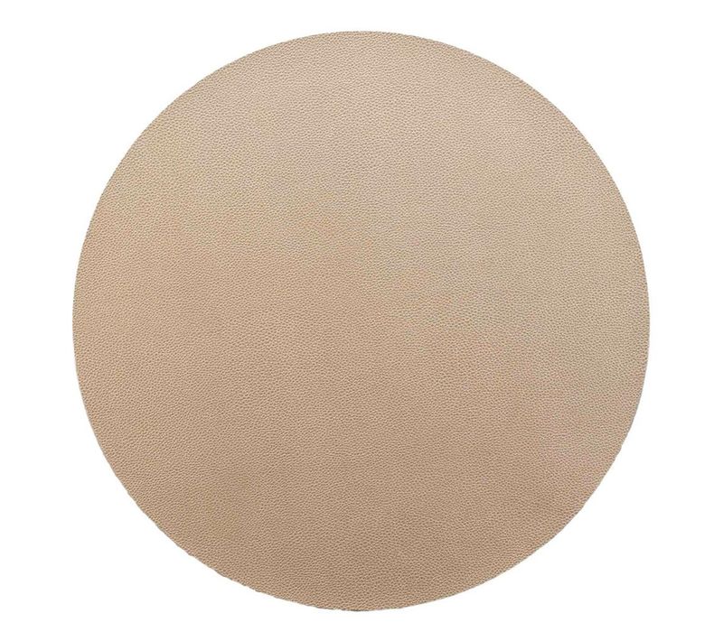 Set De Table Rond "granis" 38cm Or