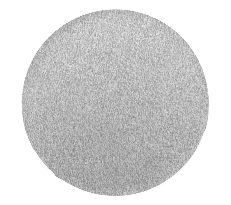Set De Table Rond "granis" 38cm Argent
