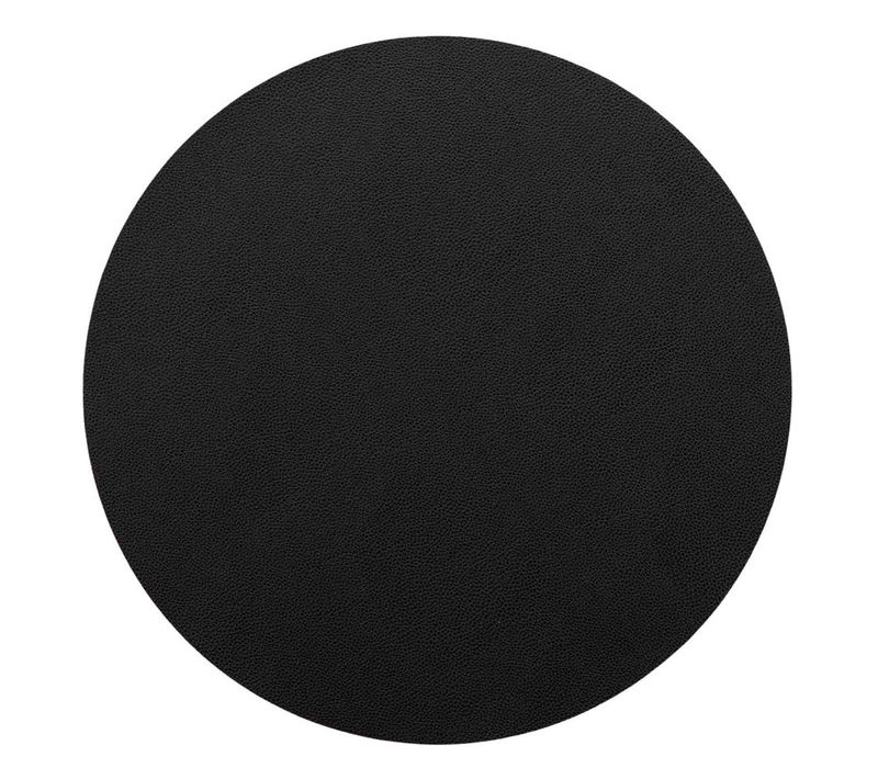 Set De Table Rond "granis" 38cm Noir