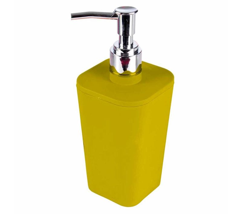 Distributeur De Savon Soft Touch "vitamine Ii" 18cm Miel