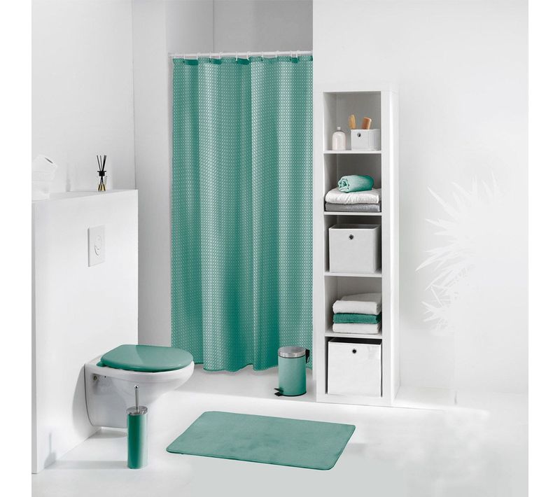 Rideau De Douche "quartz" 180x200cm Tilleul