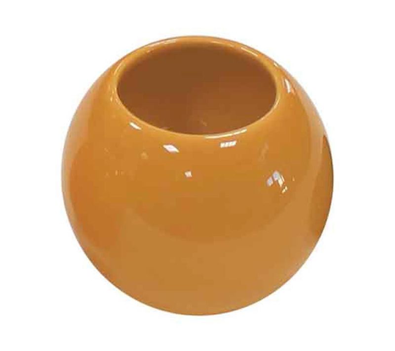 Gobelet De Salle De Bain "bullea" 9cm Ocre