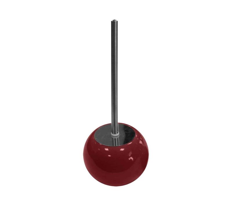 Brosse Wc Design "bullea" 37cm Framboise