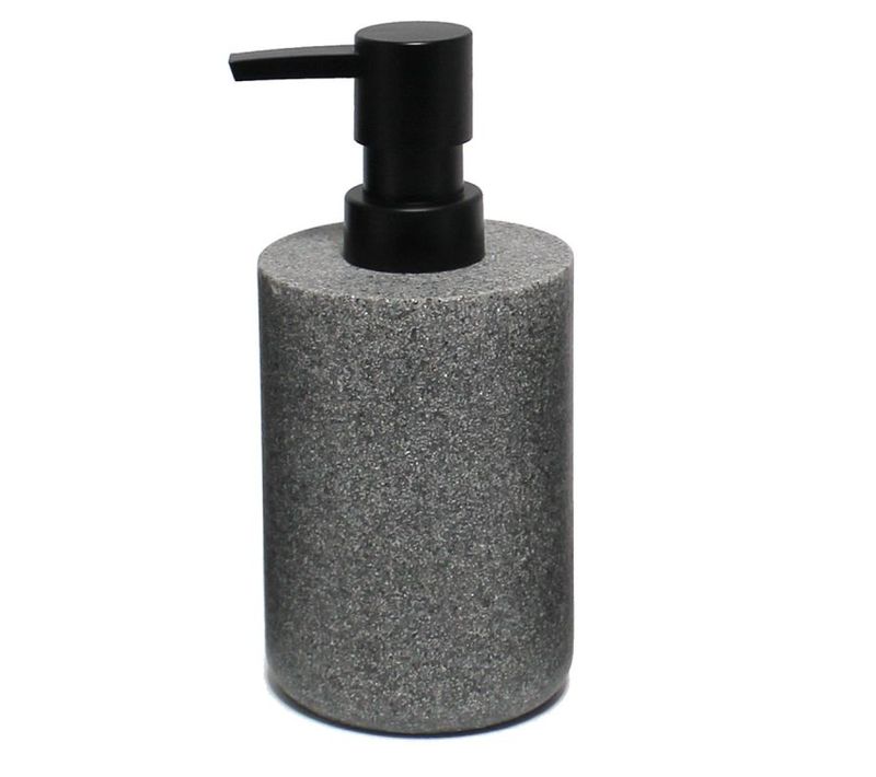 Distributeur De Savon "granite" 16cm Gris