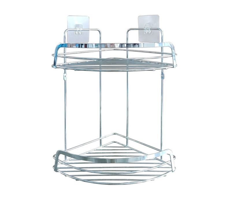 Serviteur De Douche Angle "filaire Premium" 34cm Chrome