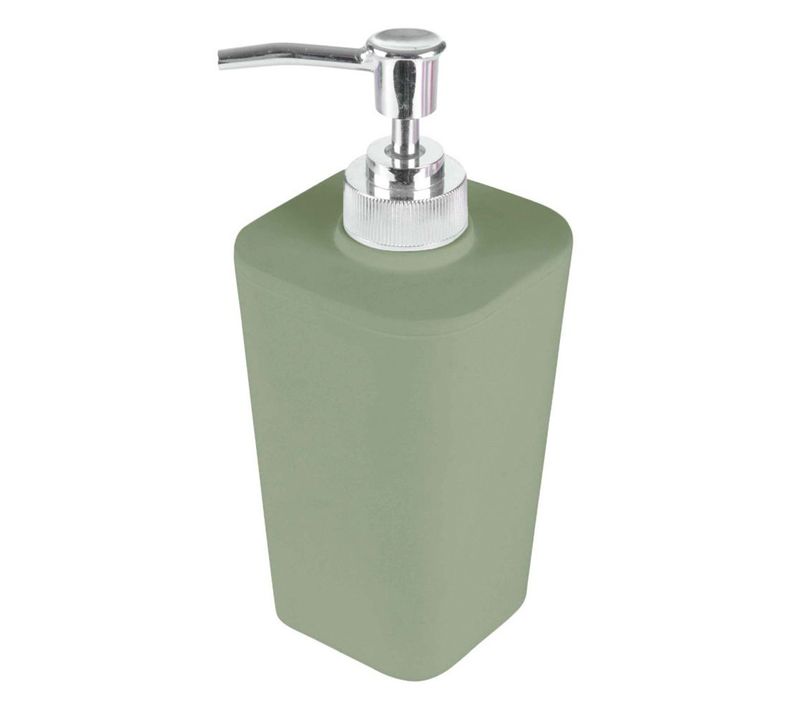 Distributeur De Savon Soft Touch "vitamine" 18cm Sauge