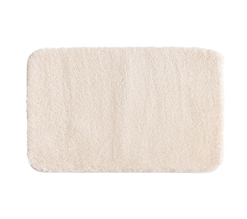 Tapis De Bain Antidérapant En Microfibre - 50x80 Cm - Naturel