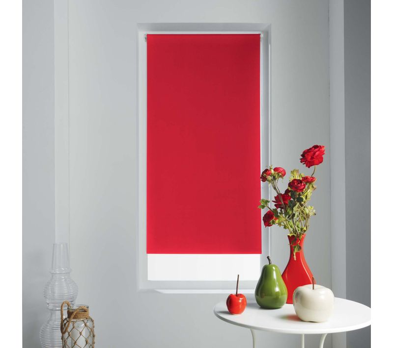 Store Enrouleur Occultant "occult" 90x180cm Rouge