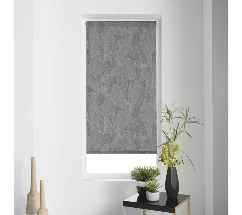 Store Enrouleur "batik" 90x180cm Gris