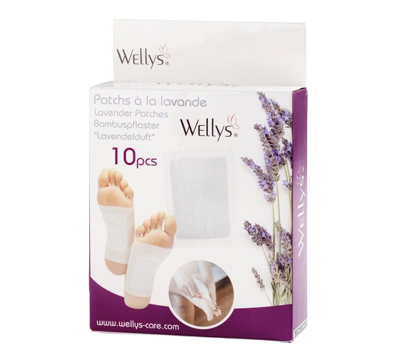 Lot De 10 Patchs Plantaires Détox à La Lavande Et Bambou – Patchs Bien-être à Appliquer La Nuit, Usa