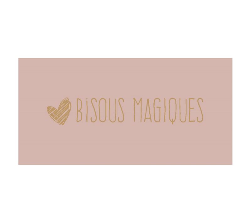 Tapis Coton Enfant Imprimé Enfant Magique Rose