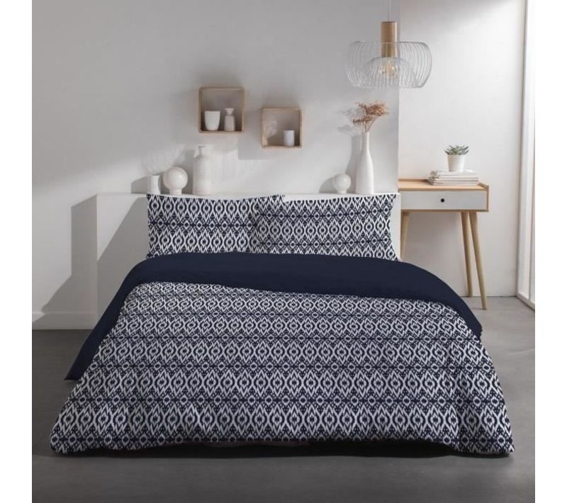 Parure De Lit 2 Personnes - Sunshine 15.31 - 240 X 260 Cm - 100% Coton Imprimé