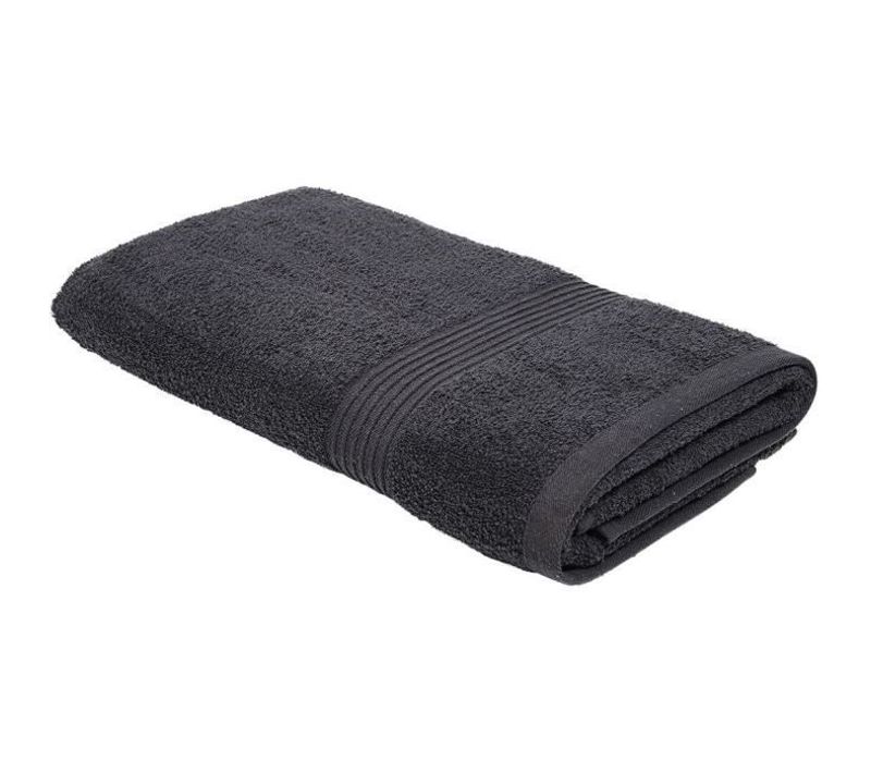 Essential - Drap De Bain - 70 X 130 Cm - 100% Coton - Fusain