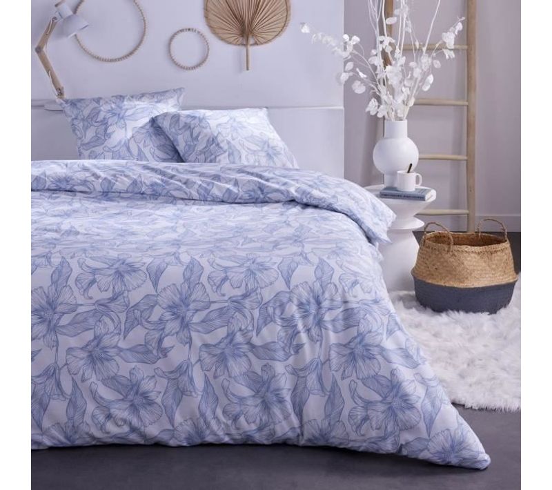 Parure De Lit - Sunshine - 123403 - 2 Personnes - 220x240 Cm - Coton - Imprimé 15.38