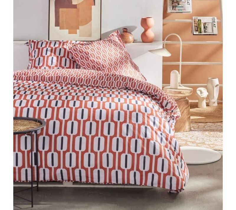 Parure De Couette - Sunshine 17.16 - 220x240cm - 2 Personnes - Imprimée - Coton 57 Fils