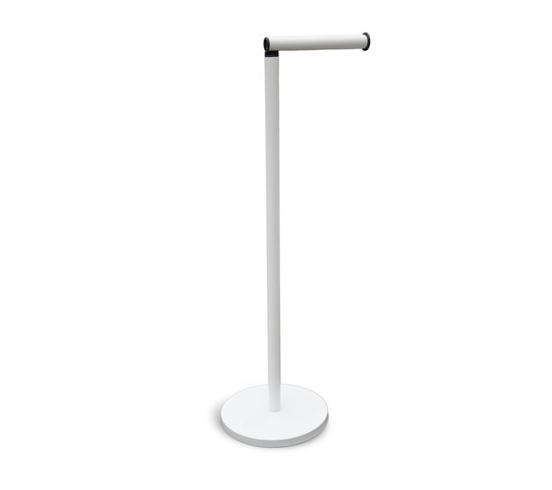 Réserve Papier Wc Pliable Métal Bathroom Blanc