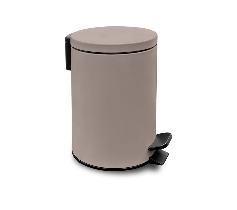 Poubelle 3l Avec Pédale Métal Bathroom Rose