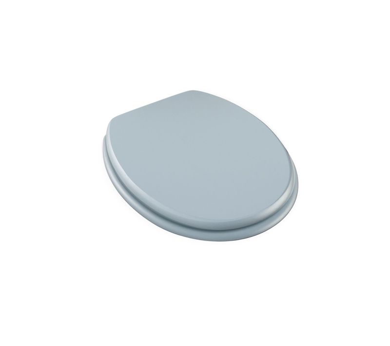 Abattant Wc Bois Bathroom Bleu