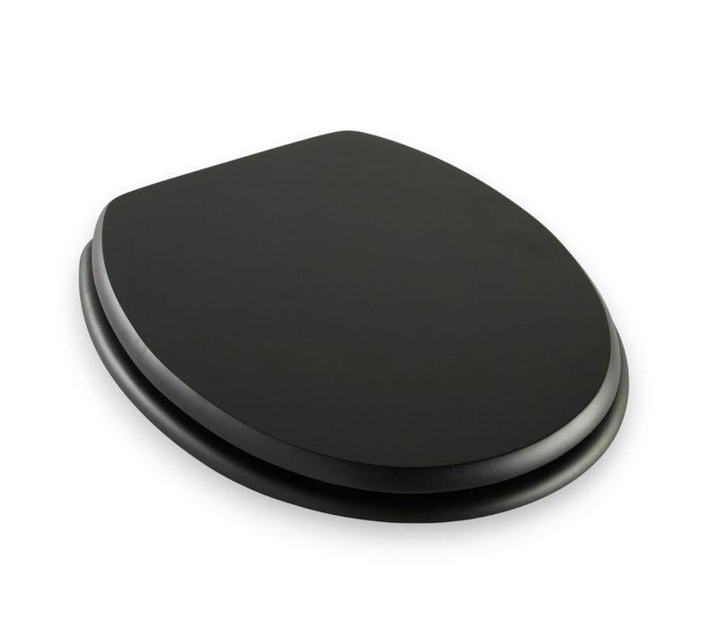 Abattant Wc Bois Bathroom Noir