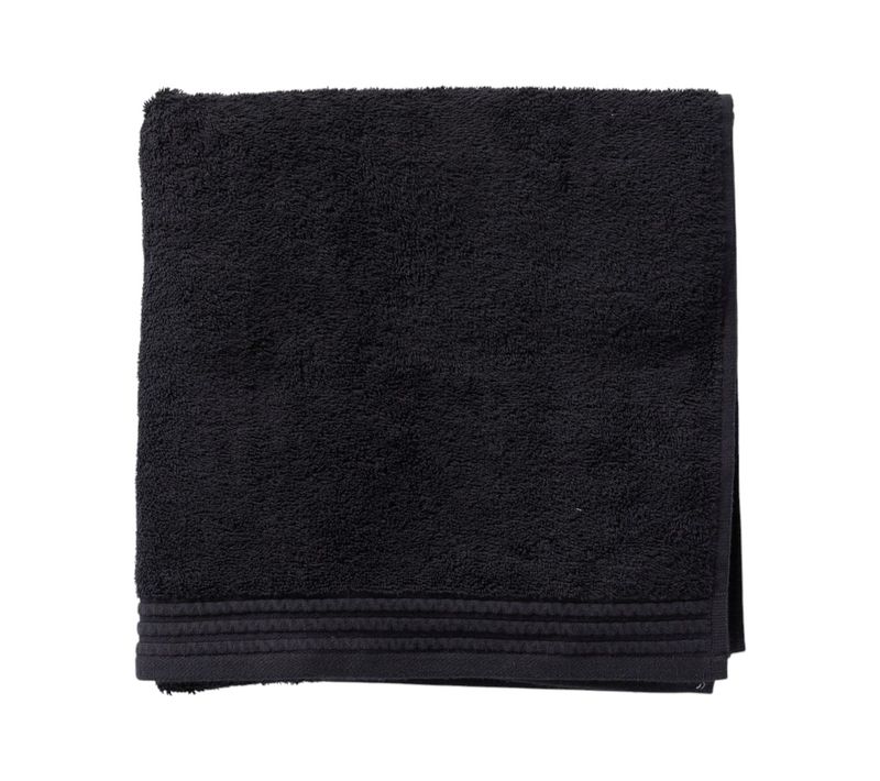 Drap De Douche Coton Uni Bathroom Noir