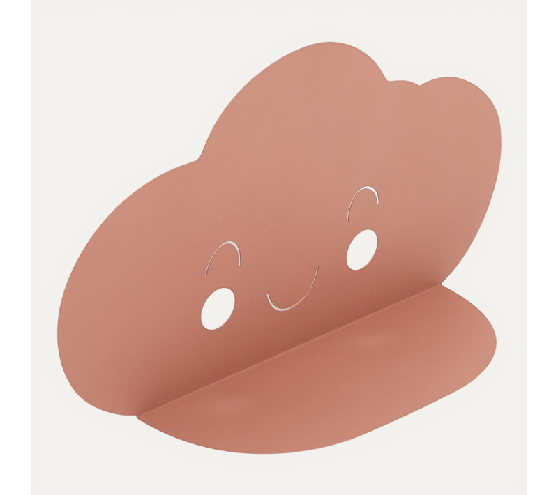 Etagère Murale Nuage En Métal La Tete Dans Les Nuages Rose