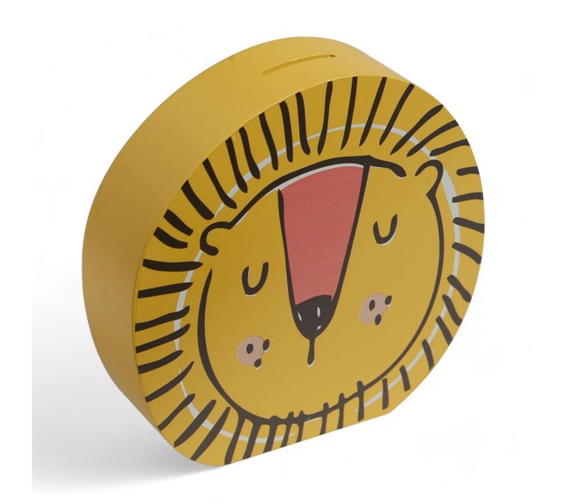 Tirelire Enfant Forme Lion Le Roi De La Jungle Ocre